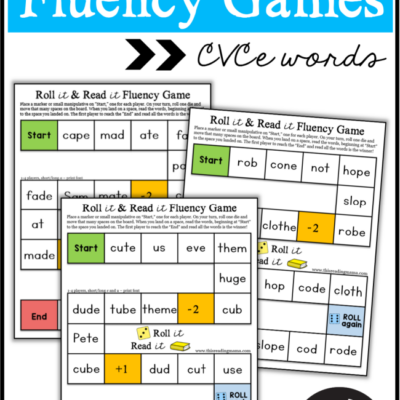 Silent e Fluency Games