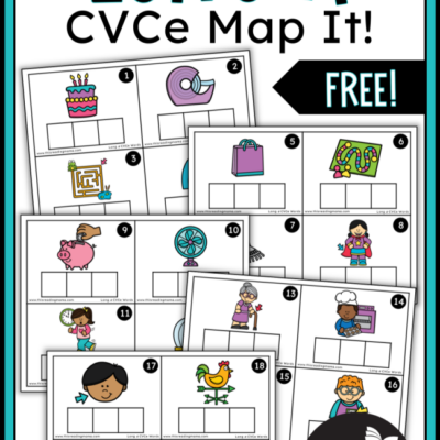 Long a CVCe Mapping Task Cards