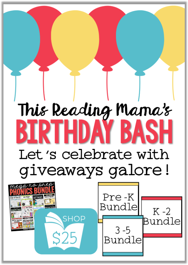 This Reading Mama is turning 13- birthday giveaways galore